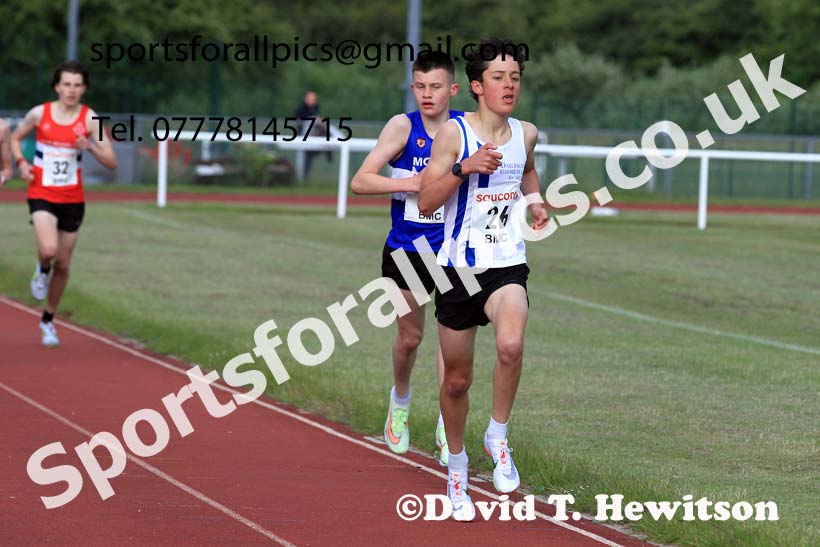 The 1500 metres, 2022 BMC Chester le Street. Photo: David T. Hewitson/Sports for All Pics
